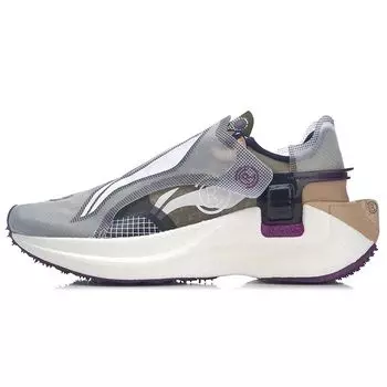 Кроссовки Li Ning Youxia Fabric TPU, удобные, амортизирующие, нескользящие, износостойкие, дышащие, легкие, с низким верхом, мужские кроссовки ARHR081-1 40