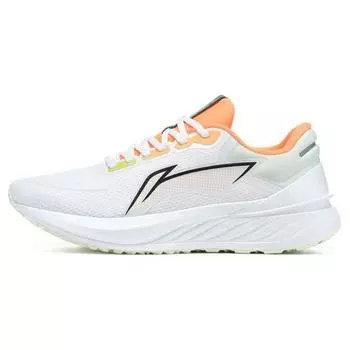 Кроссовки Li Ning Yue Ying 2 прочные дышащие низкие мужские кроссовки белые зеленые оранжевые ARHT001-1 40