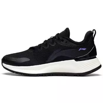 Кроссовки Li Ning Yue Ying Element Round Toe со шнуровкой, амортизацией и отскоком, женские кроссовки черного цвета ARHS008-9 36