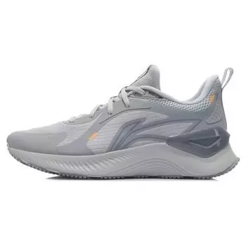 Кроссовки Li Ning Yue Ying Element с низким верхом, нескользящие, дышащие, амортизирующие, мужские, кроссовки, микрокристалл, серый ARHT047-3 42