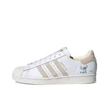 кроссовки Lilo & Stitch x adidas originals Superstar Lilo & Stitch White HQ6356
