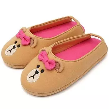 Кроссовки Line Friends, бежевые (шоколад), 1 кусок