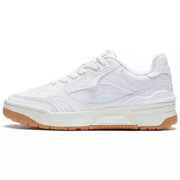 Кроссовки LiNing Rsr 101 легкие, нескользящие, с низким верхом, для скейтбординга, мужские, облачно-белые, ABCS087-2 39