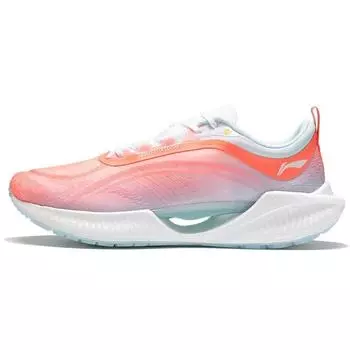 Кроссовки LiNing Ultra Light 19 Lightweight Rebound Low Top для бега, женские кроссовки флуоресцентно-оранжевого цвета ARBS002-8 35