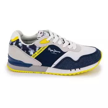 Кроссовки London b Brighton белые Мальчик, Девочка, Ребенок PEPE JEANS