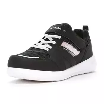 Кроссовки LV1212 для девочек черные см 2E [Superstar] 19.0 чёрный