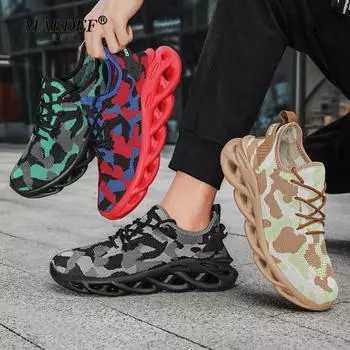 Кроссовки MAEDEF мужские сетчатые дышащие кроссовки для бега спортивные кроссовки мужские кроссовки на плоской подошве мужская обувь спортивные кроссовки для мужчин обувь 39