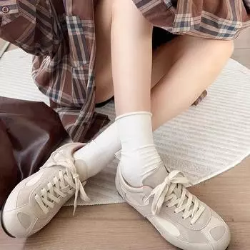 Кроссовки Maillard Retro Forrest Gump женские 2024 осень новые модные универсальные на плоской подошве со шнуровкой для спорта и отдыха немецкие кроссовки 35