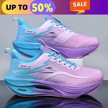 Кроссовки Marathon Carbon Plate Casual, мужские спортивные кроссовки для бега, дышащие, легкие, женские, удобные, спортивная обувь для бега 37