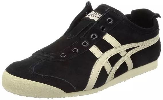 Кроссовки MEXICO 66 см [Onitsuka Tiger] SLIP-ON BLACK/PUTTY 25.0