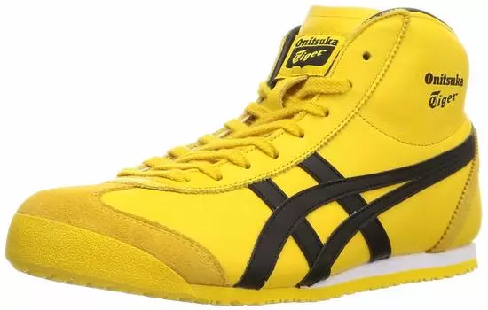 Onitsuka Tiger MEXICO Mid Runner1 Taichi Размер см Кроссовки, Желтый/Черный, 22.5