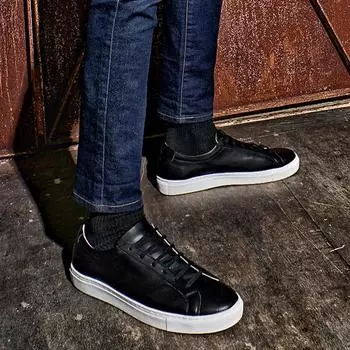 Кроссовки Miami Project MF 1291 Ludlam Low из натуральной воловьей кожи Vanta Black-1291 230