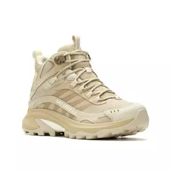 Кроссовки Moab Speed 2 Mid KHAKI cm 2E [Merrell] Gore-Tex женские 24.5 хаки