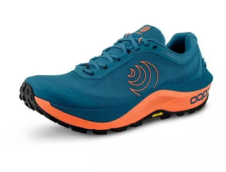 Кроссовки MTN RACER 3 см [Topo Athletic] мужские синие/оранжевые 28.0