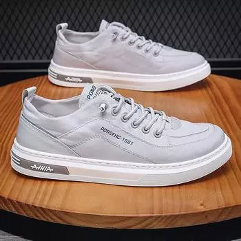 Кроссовки, мужская парусиновая повседневная обувь, дышащая прогулочная обувь на плоской подошве, весенне-осенняя легкая удобная мужская вулканизированная обувь, Zapatos De Hombre 39 абрикосовый