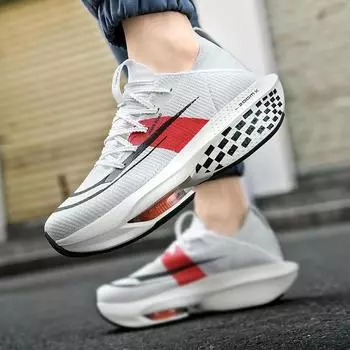Кроссовки мужские 2024 летние новые дышащие кроссовки для студентов и пары для экзамена мужские кроссовки Guochao большой размер для бега 36