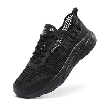 Кроссовки мужские 2024 летние сетчатые дышащие легкие удобные летние кроссовки для ходьбы на открытом воздухе мужские кроссовки для бега мужские 39