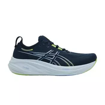 Кроссовки мужские ASICS Gel Nimbus 26 4E Wide French Blue Electric-Lime 1011B796-400 42