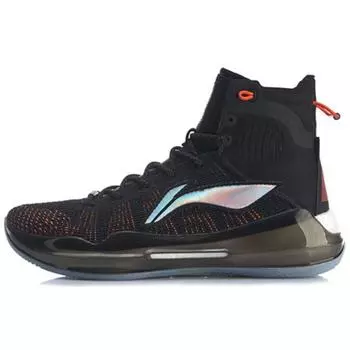 Кроссовки мужские баскетбольные Li Ning Yu Shuai 13 черные оранжевые ABAP031-2 41