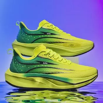 Кроссовки мужские Carbon Plate 2025: Легкий, амортизирующий, дышащий, градиентный сетчатый дизайн 44