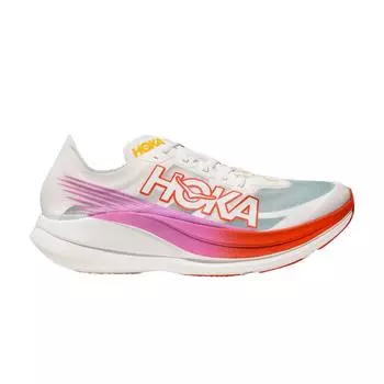 Кроссовки мужские HOKA Rocket X 2 Frost Lava белые 1127927-FLV 41