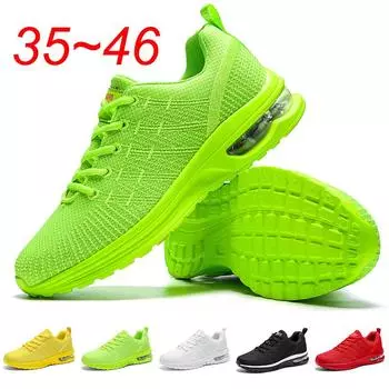 Кроссовки мужские и женские на воздушной подушке, удобная спортивная обувь для бега, мужская дизайнерская обувь для бега, повседневные кроссовки для тенниса 35~46 для мужчин 35