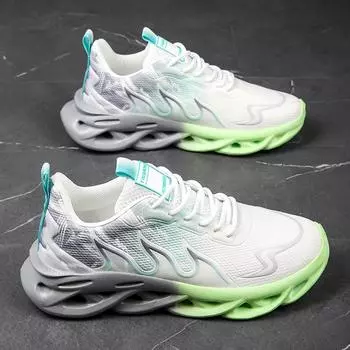 Кроссовки мужские легкие дышащие мягкие повседневные теннисные туфли модные сетчатые дышащие кроссовки для мужчин 39