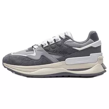 Кроссовки мужские Li Ning 001 Chuxin V2 Casual Versatile Non-Slip Wear-Resistant Low-Top Sneakers Iron-Grey AGCT501-4 44