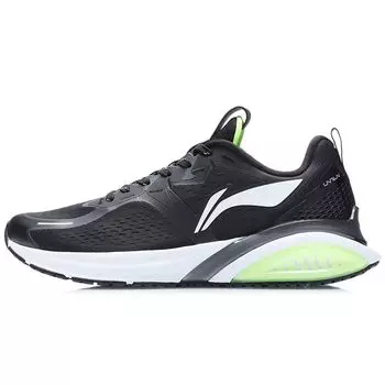 Кроссовки мужские Li Ning Cloud Five V2 с нескользящей подошвой, износостойкие, черные, белые ARSS053-2 41