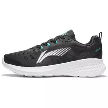 Кроссовки мужские Li Ning Eazgo с низким верхом, амортизирующие, нескользящие, износостойкие, дышащие, черные ARES007-1 44