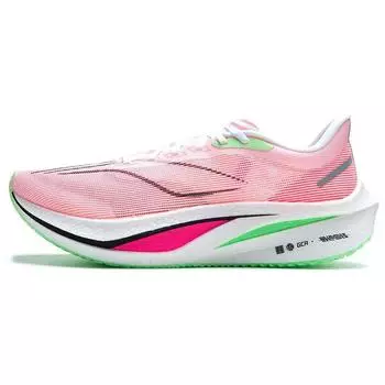 Кроссовки мужские Li Ning Feidian 4 Challenger Carbon Plate Pink Orange ARMU005-12 45