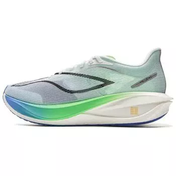 Кроссовки мужские Li Ning Feidian 5 Challenger Ultra Light Technology серо-зеленые ARMV001-8 41