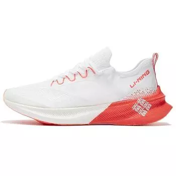 Кроссовки мужские Li Ning Feidian Challenger амортизирующие нескользящие дышащие легкие с низким верхом белые ARMR011-3 39