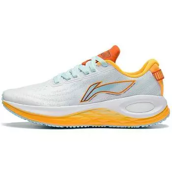 Кроссовки мужские Li Ning Fierce Steed 6 Low Bounce белые оранжевые ARZS003-11B 41