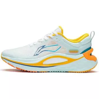 Кроссовки мужские Li Ning Fierce Steed прочные дышащие низкие кроссовки белые синие ARZS001-8 40