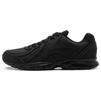 Кроссовки мужские Li Ning легкие амортизирующие дышащие с низкой подошвой черные ARBS009-5 42