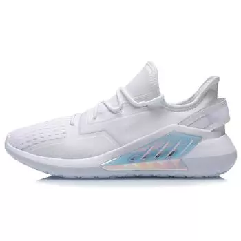 Кроссовки мужские Li Ning нескользящие износостойкие низкие кроссовки белые AGLP057-3 40