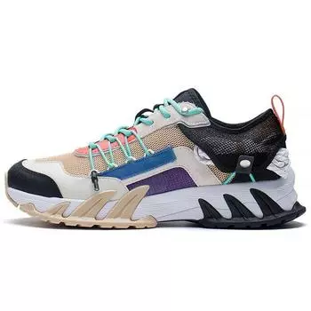Кроссовки мужские Li Ning Outdoor Shock Absorbing Durable Low Top, черные, белые, ARDS001-4 40