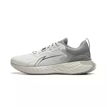 Кроссовки мужские Li Ning Protective Cloud, удобные, универсальные, из синтетической кожи, нескользящие, износостойкие, с низким верхом, серые AGLU251-2 43