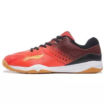 Кроссовки мужские Li Ning Qilin TD с амортизацией, нескользящие, износостойкие, с низким верхом, красные APTR001-1 39