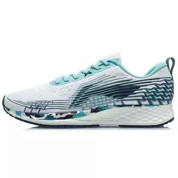 Кроссовки мужские Li Ning Red Rabbit 4 V2 прочные дышащие низкие белые синие ARMQ009-7 39