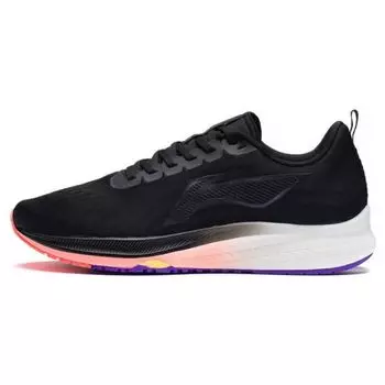 Кроссовки мужские Li Ning Red Rabbit 5 с нескользящей износостойкой амортизацией, низкие, черные ARMS009-17 44
