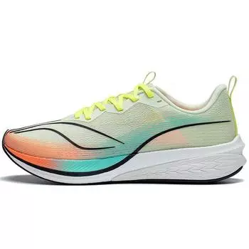 Кроссовки мужские Li Ning Red Rabbit 6 Pro Casual Shock Absorbing Non-Slip Wear-Stick с низким верхом Зеленые ARMT013-9 41