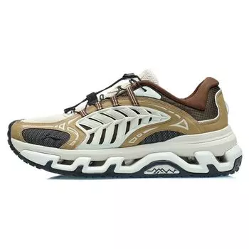 Кроссовки мужские Li Ning Scenery Breathable Low-Toop Running Shoes Yellow Gray Green AGLR079-1 41