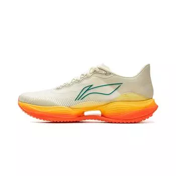 Кроссовки мужские Li Ning Ultra Light 22 Racing Lightweight Cushioning, бежево-оранжевые ARBV001-44 41