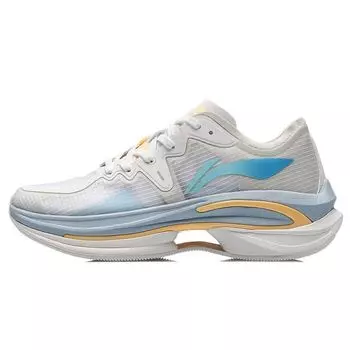Кроссовки мужские Li Ning Wu Shi 5S 1.0 Mono Yarn с нескользящей подошвой и износостойкостью Cloud-White ARHR069-4 39