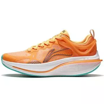 Кроссовки мужские Li Ning Wu Shi 5S 2.0 прочные дышащие низкие флуоресцентно-медово-оранжевые ARSS011-4 46