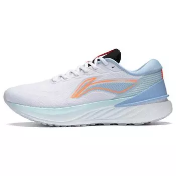 Кроссовки мужские Li Ning Yue Ying 2.0 Rebound Reflective Lightweight Low-Top с низким верхом, белые, синие ARHS021-1