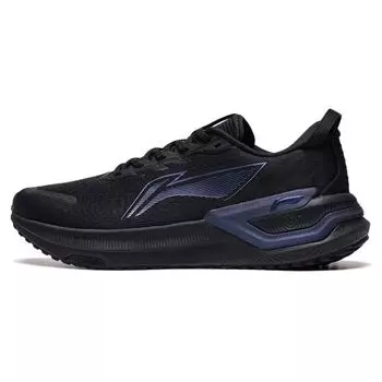 Кроссовки мужские Li Ning Yue Ying 3.0 с амортизацией, нескользящие, износостойкие, низкие, черные, синие ARHT019-8 41
