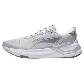 Кроссовки мужские Li Ning Yue Ying 3.0 повседневные универсальные нескользящие износостойкие с низким верхом белые серые ARHT019-2 40